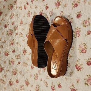 Cole Haan leather slide sandals sz 7